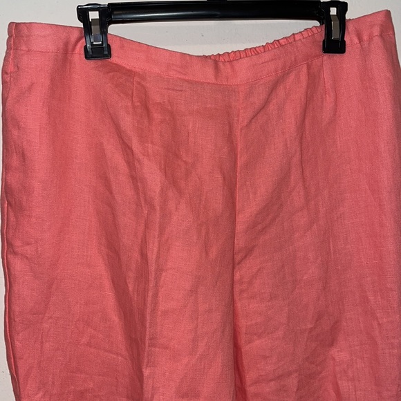 NWOT KIM ROGERS LINEN CAPRIS SIZE PXL - Picture 6 of 6